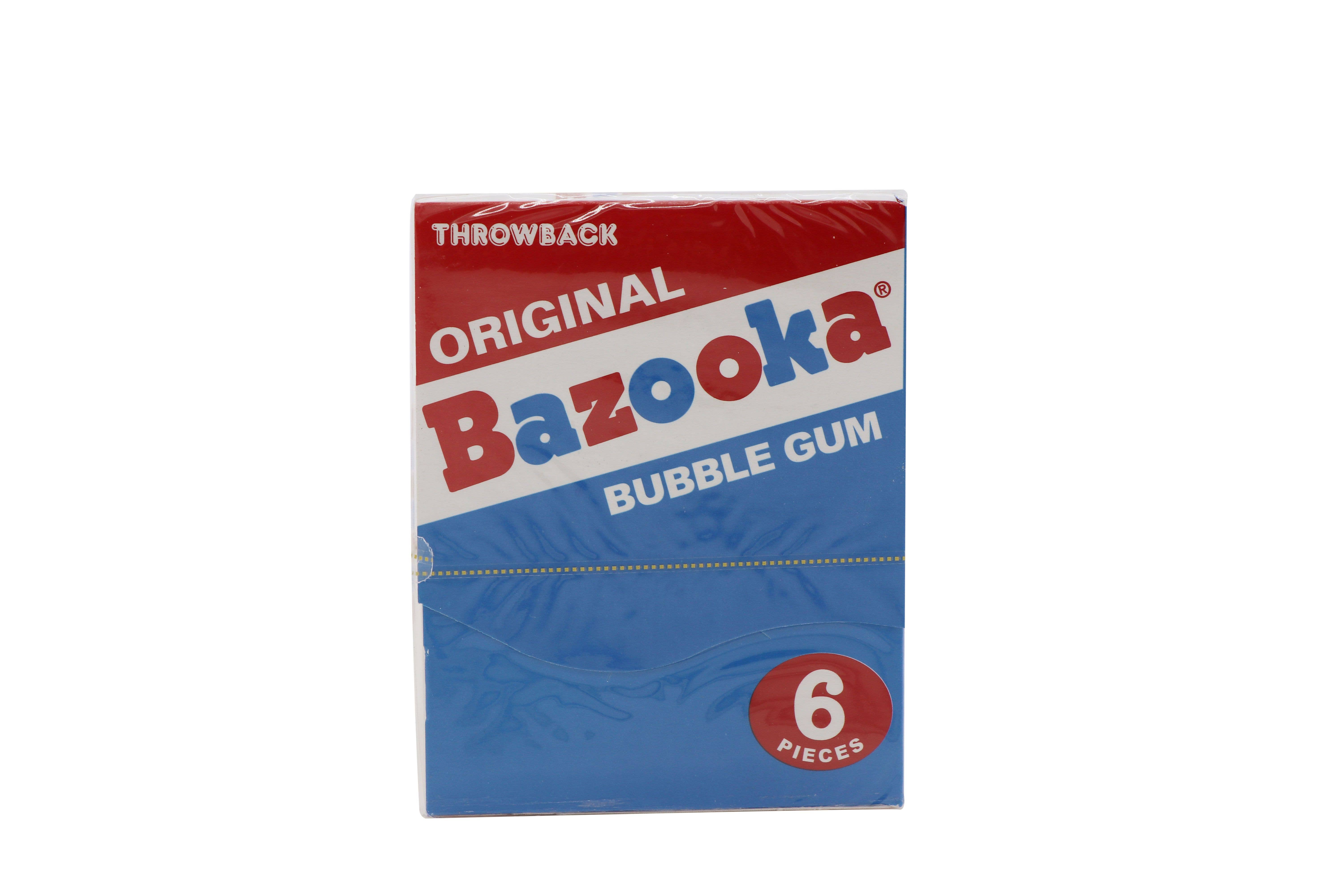 Grandpa Joe's Candy Shop - Vente Chewing-gums - Portefeuille Bazooka Throwback Bubble Gum 12 carats1