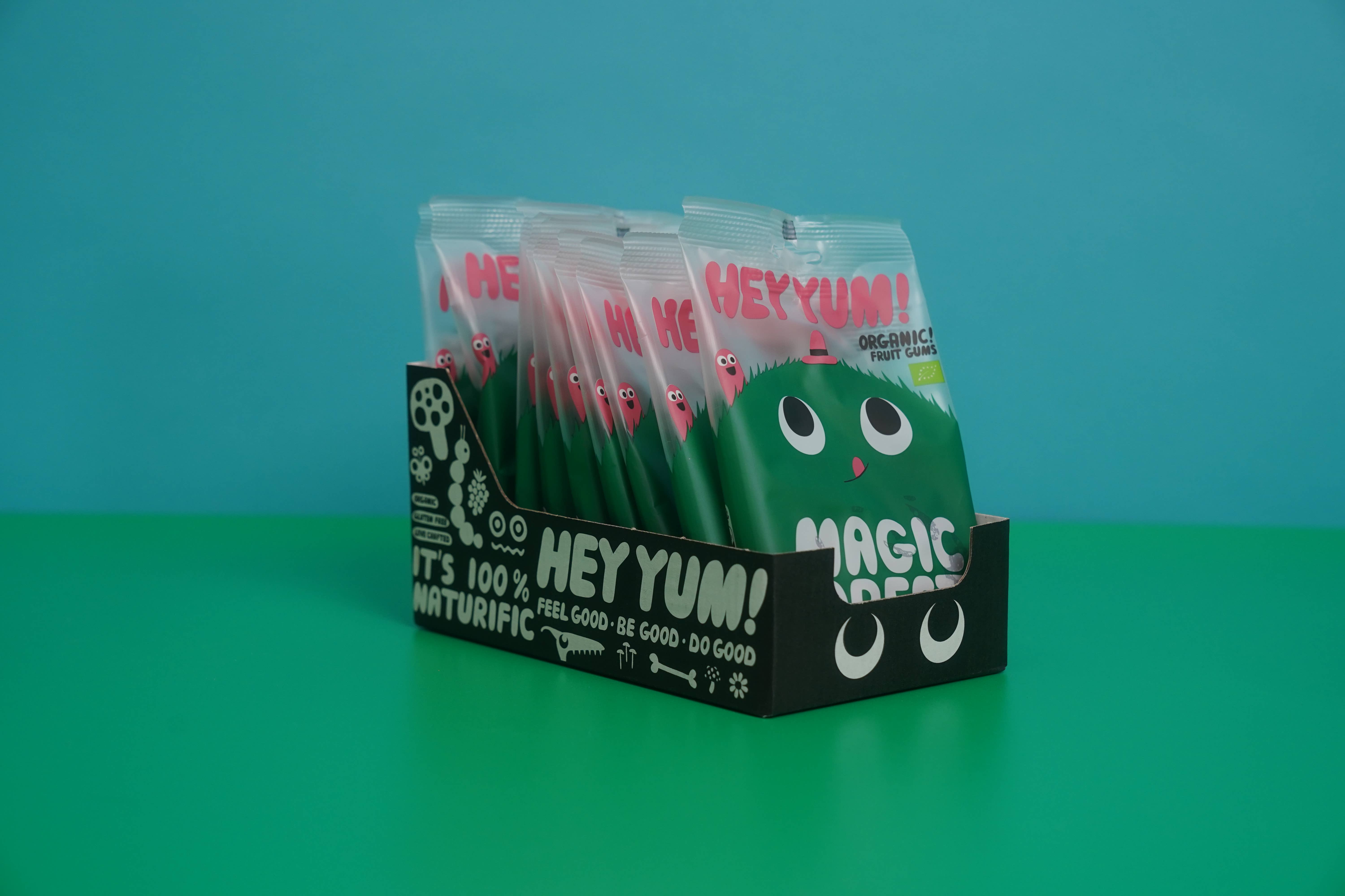 HEY YUM! - Wholesale Gummy - HEY YUM! Magic Forest - Organic Fruit Gums, 100 g1