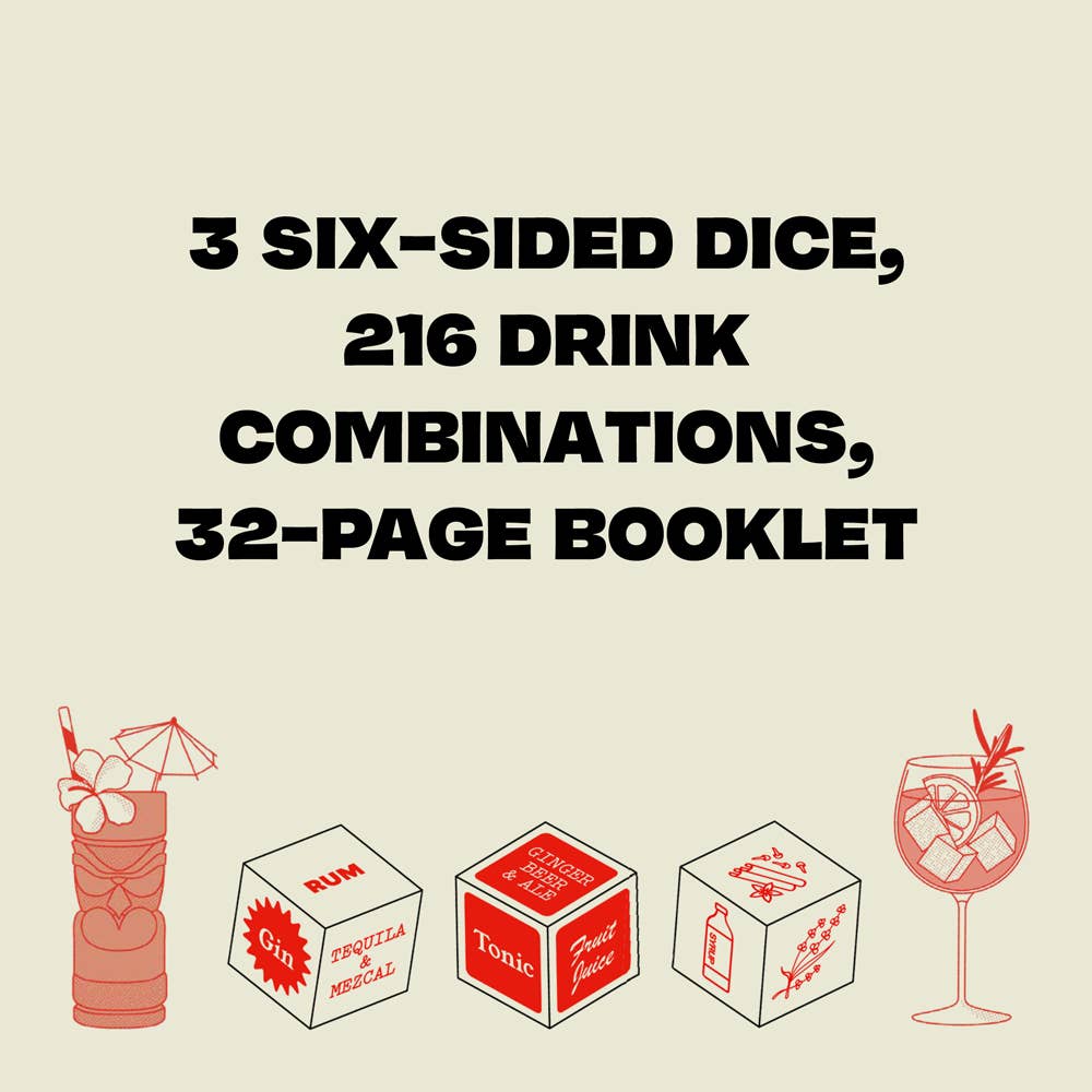 Chronicle Books - Wholesale Dice - Cocktail Dice9