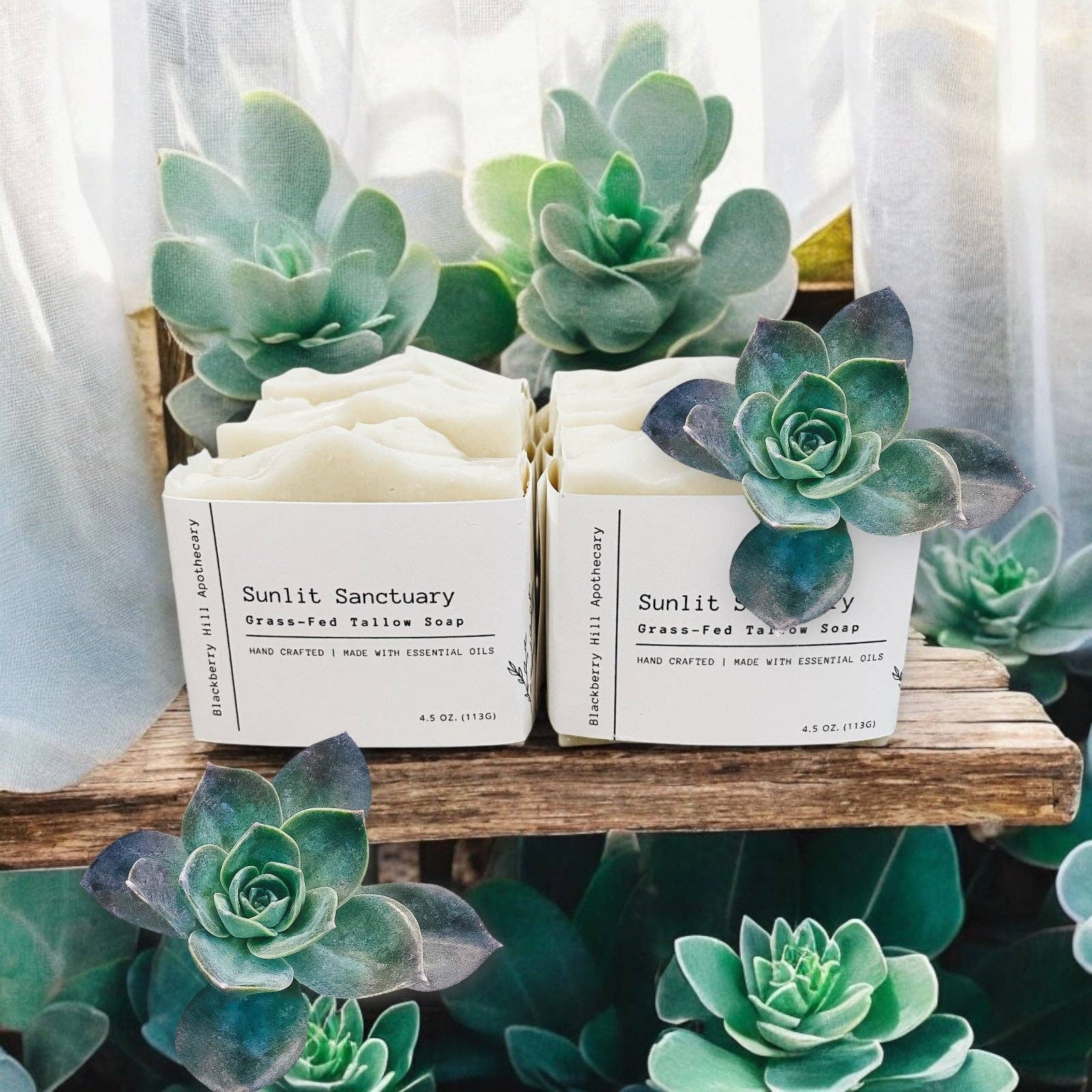 Blackberry Hill Apothecary - Vente Pains de savon - Savon au suif nourri à l'herbe de Blackberry Hill14