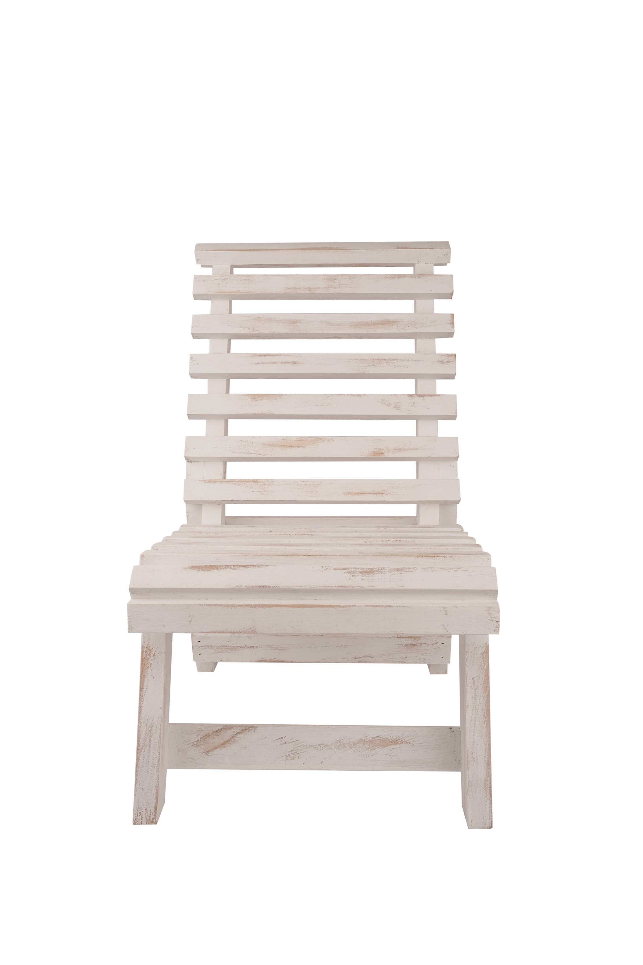 My Amigos Imports - Wholesale Chair - CLEARANCE-Wooden Lounge Chair-Display-11x14x19H inches--$325