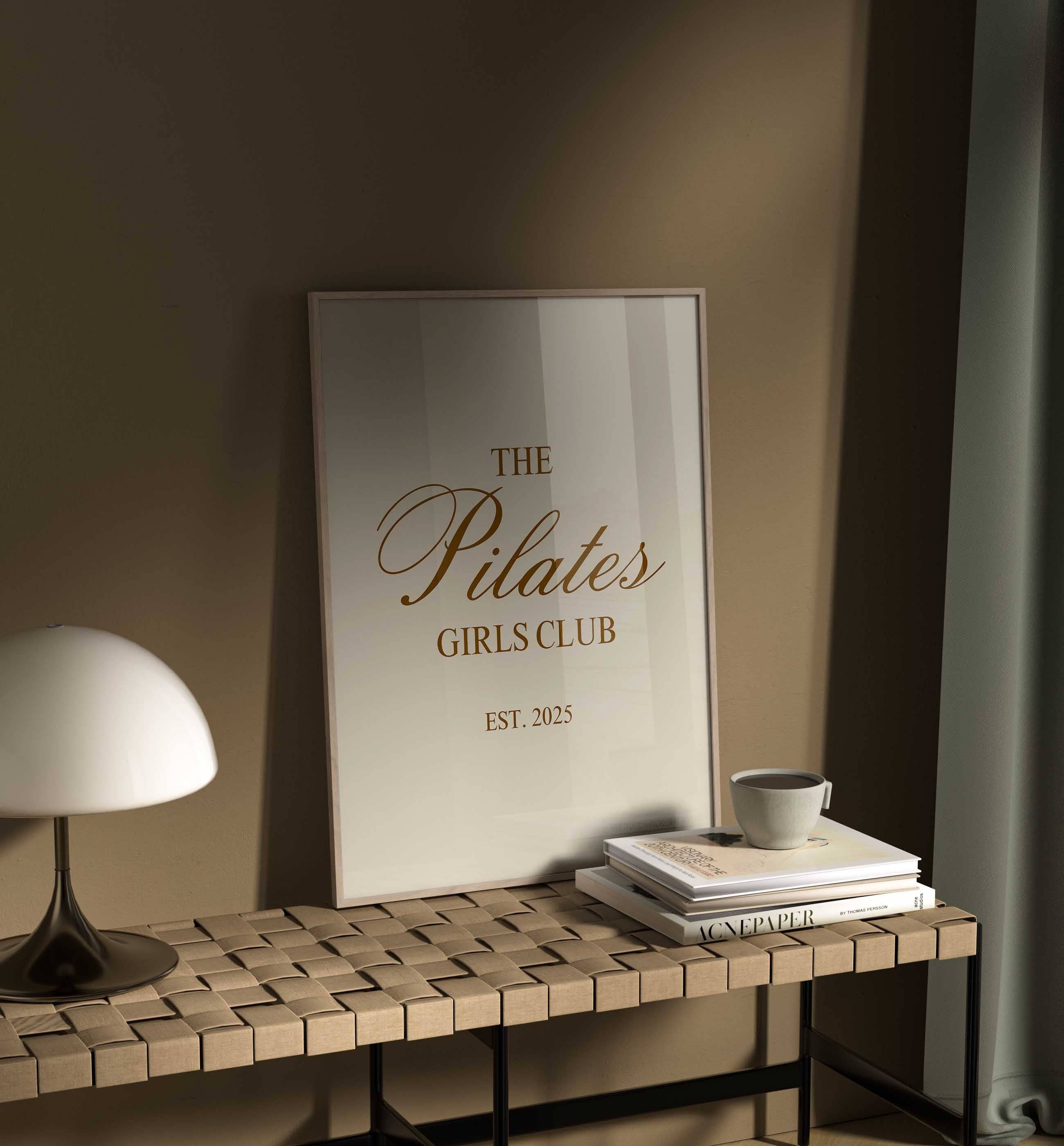 D'LUXE PRINTS - Wholesale Art Print - The Pilates Girls Club Print1