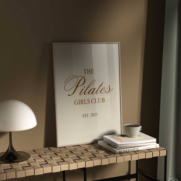 D'LUXE PRINTS - Wholesale Art Print - The Pilates Girls Club Print1