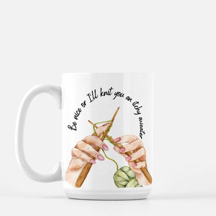 NNK Press - Wholesale Coffee Mug - Knit and Crochet Mug Set