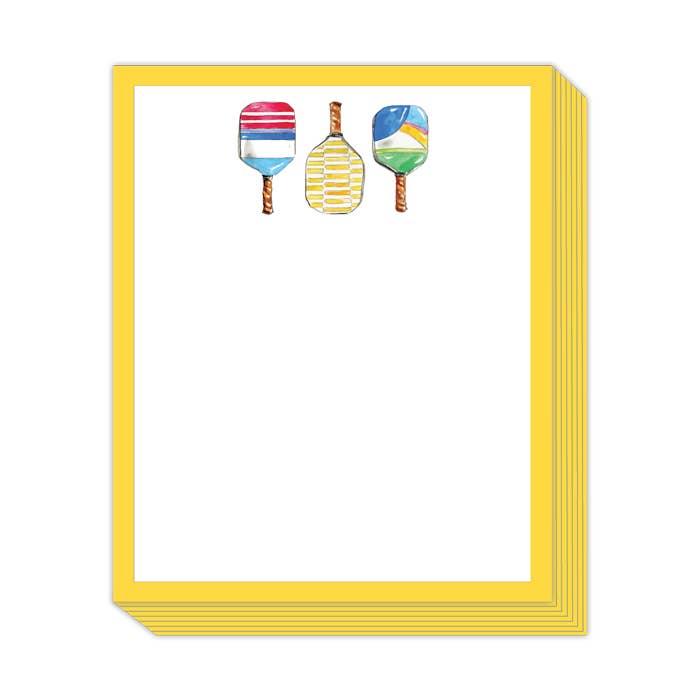 Pad impilabile Trio Pickleball Paddle Trio dipinto a mano per la vendita all'ingrosso da parte di RosanneBeck Collections