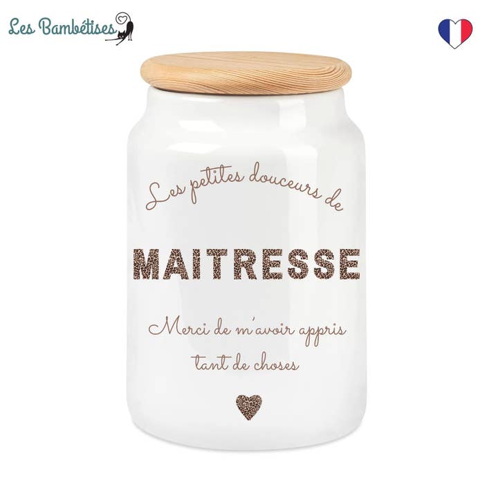 Leopard Mistress Cookie Jar for wholesale by les bambetises