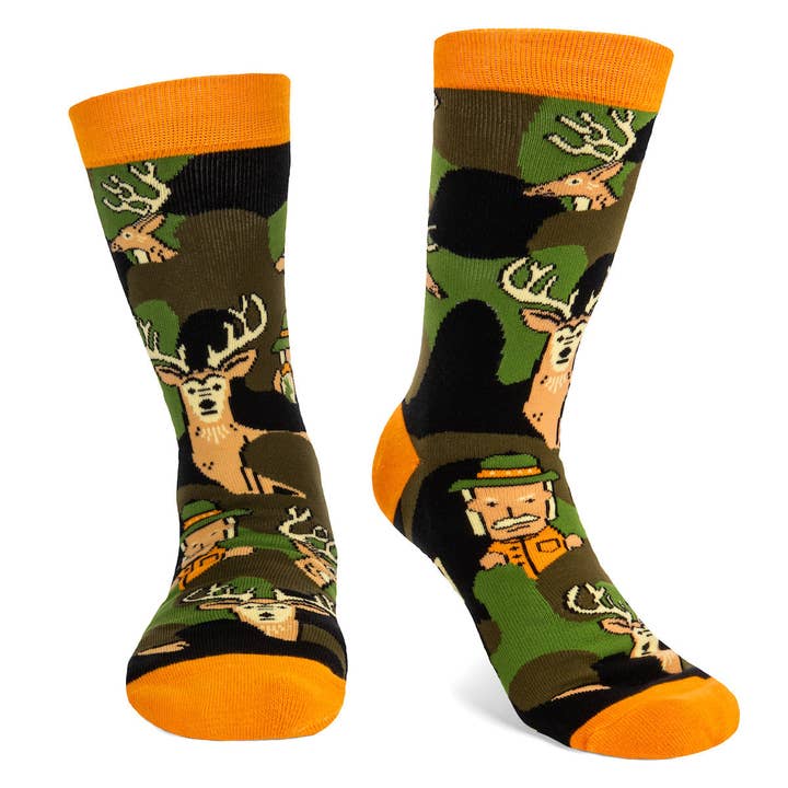 Lavley - Wholesale Socks - Unisex - I Like Big Bucks Hunting Socks3