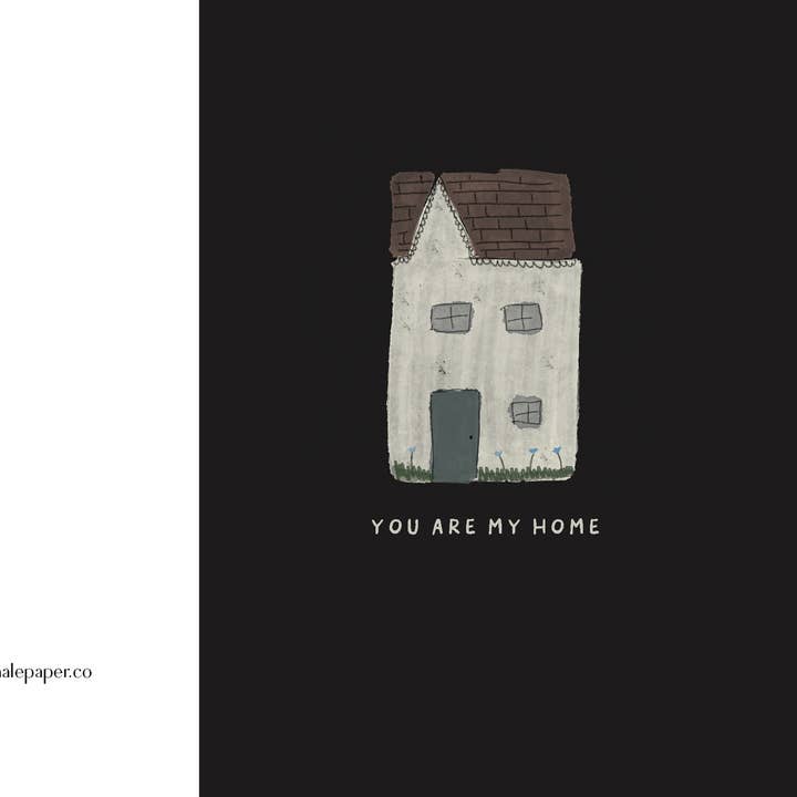 Du bist mein Zuhause für den Großhandel von Fuzzy Whale Paper Co