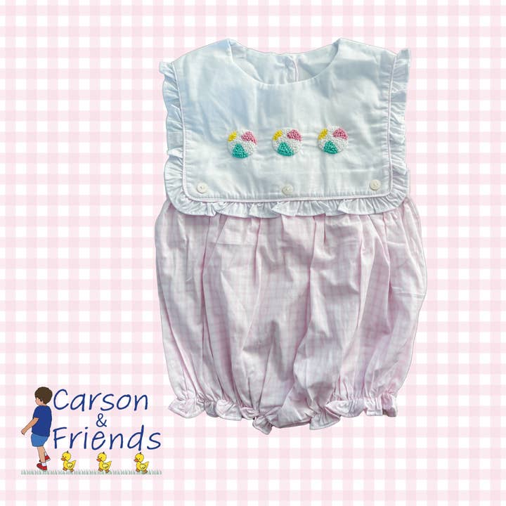Carson and Friends Beach Ball French Knot Bubble- Pink for wholesale by Carson & Friends