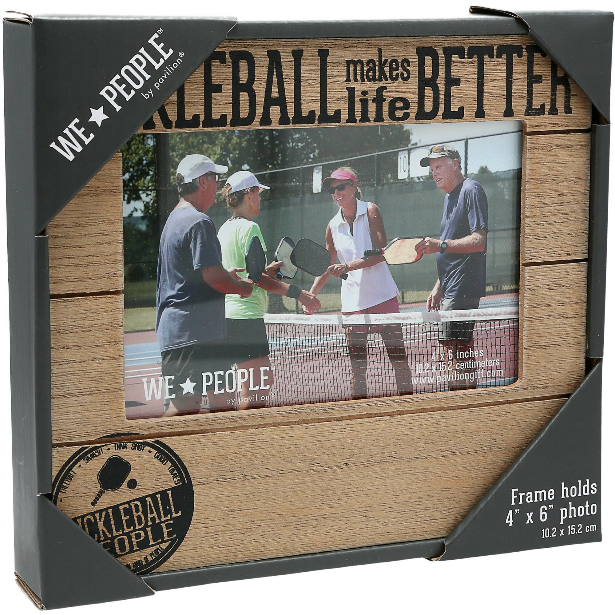 Pavilion – Engroshandel Billedramme – Pickleball People - 6,75" x 7,5" ramme (holder 4" x 6" foto)6