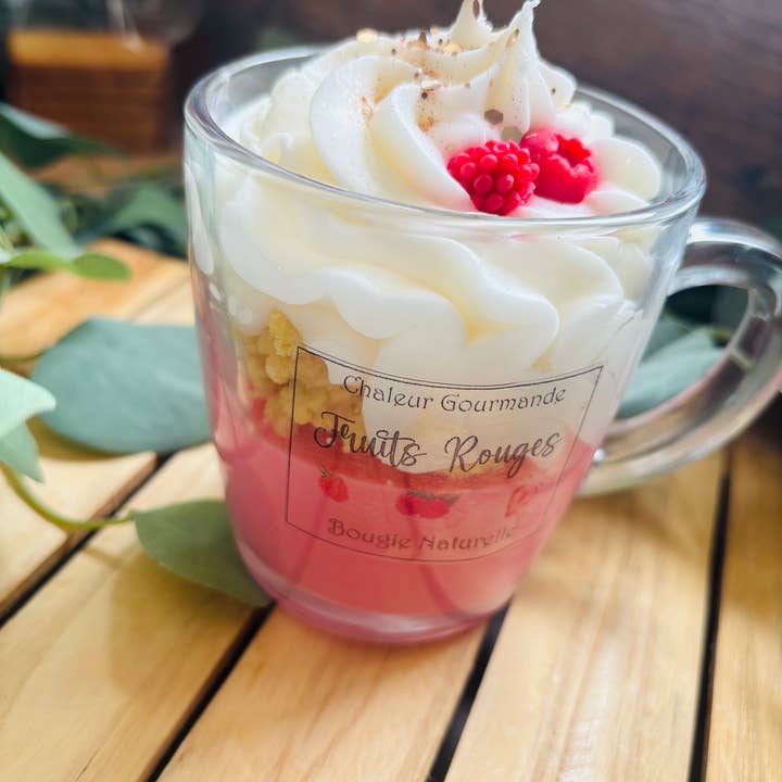 Chaleur Gourmande - Wholesale Jar/Filled Candle - Gourmet Red Fruits Candle2
