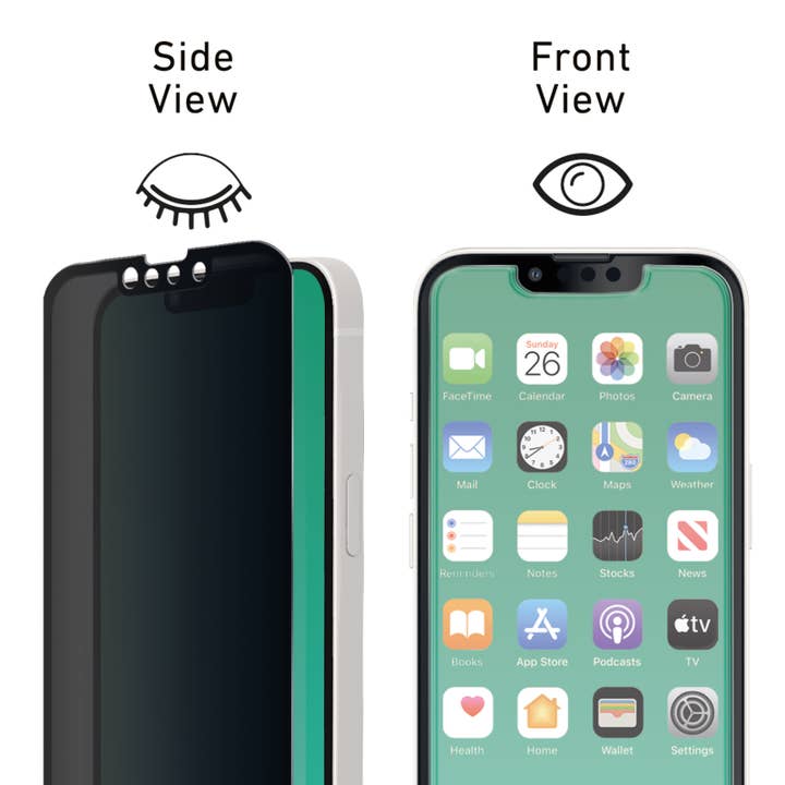 SBS – Großhandel Displayschutzfolie – Displayschutz aus Glas mit voller Abdeckung und Sichtschutz2