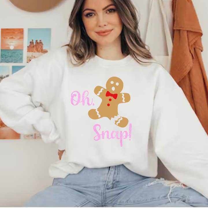 Oh, Snap! Sweatshirt for wholesale by Sincere Sentiments LLC