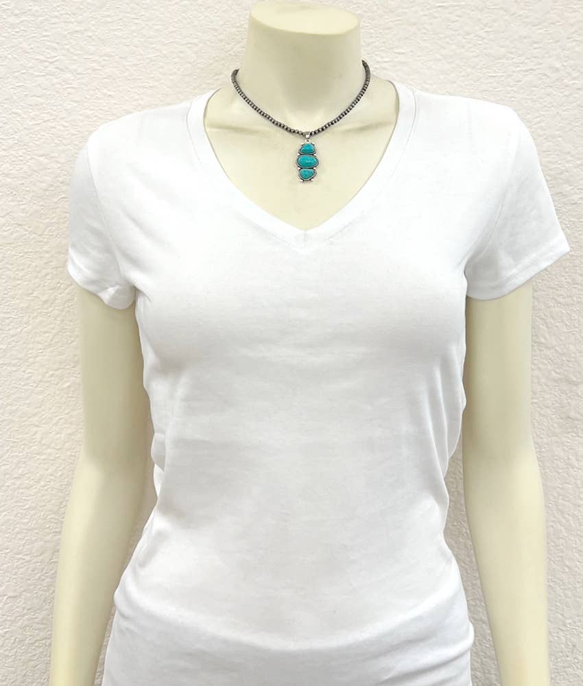 ISAC Trading Inc - Vente Colliers à pendentif - 737519, Collier en turquoise Navajo 1