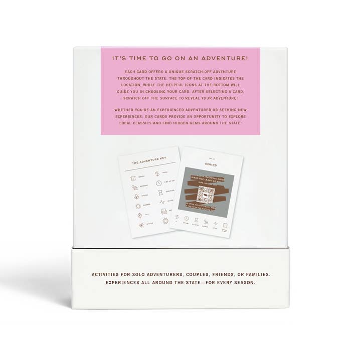 Reach International Outfitters - Wholesale Card Game - Nebraska Adventure Bucket List8