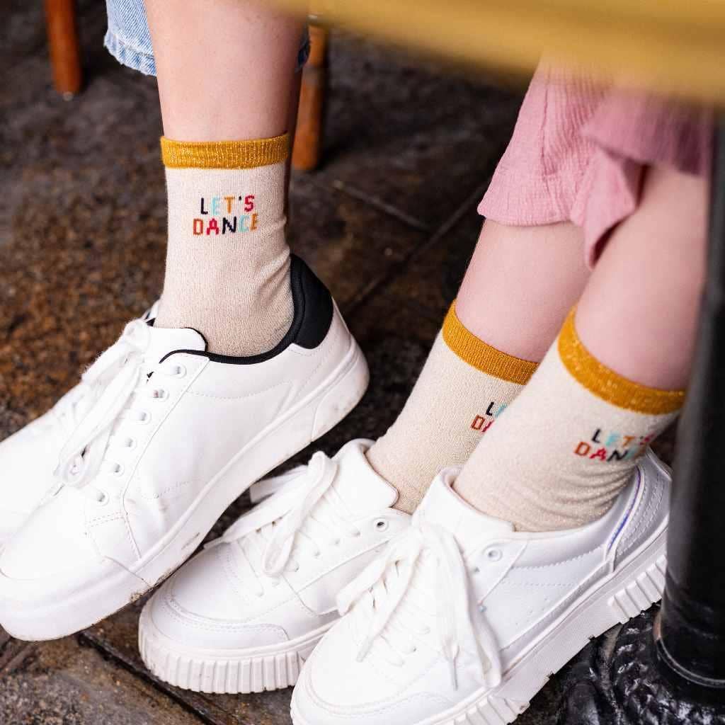 Chamaye - Vendita all'ingrosso Calzini - Unisex - Calzini glitterati « Let's Dance » | Taglie bambini e adulti2