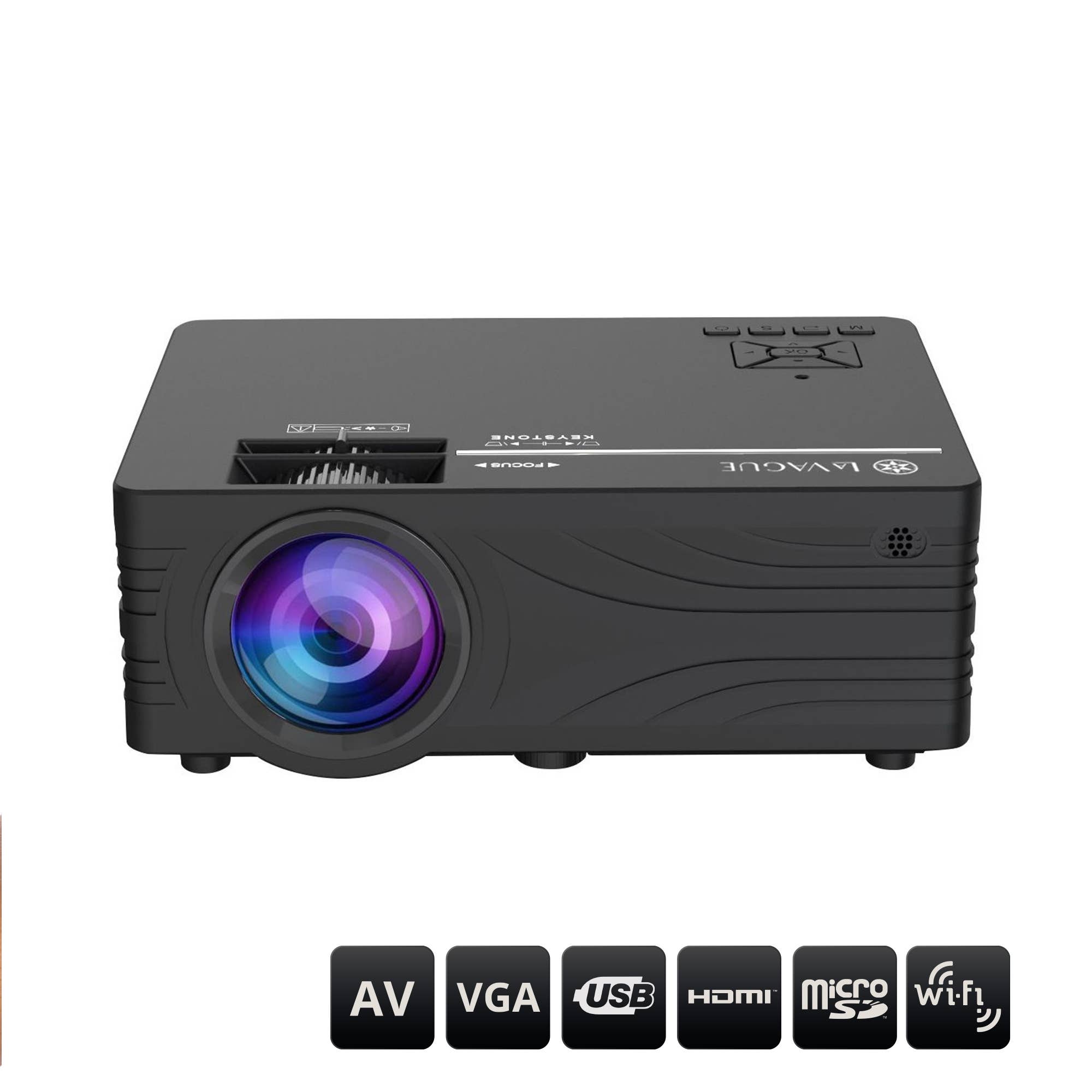 LA VAGUE (VEHNS GROUP) - Wholesale Portable Projector - Kids - LV-HD240 Wi-Fi projector with LCD and LED technology1