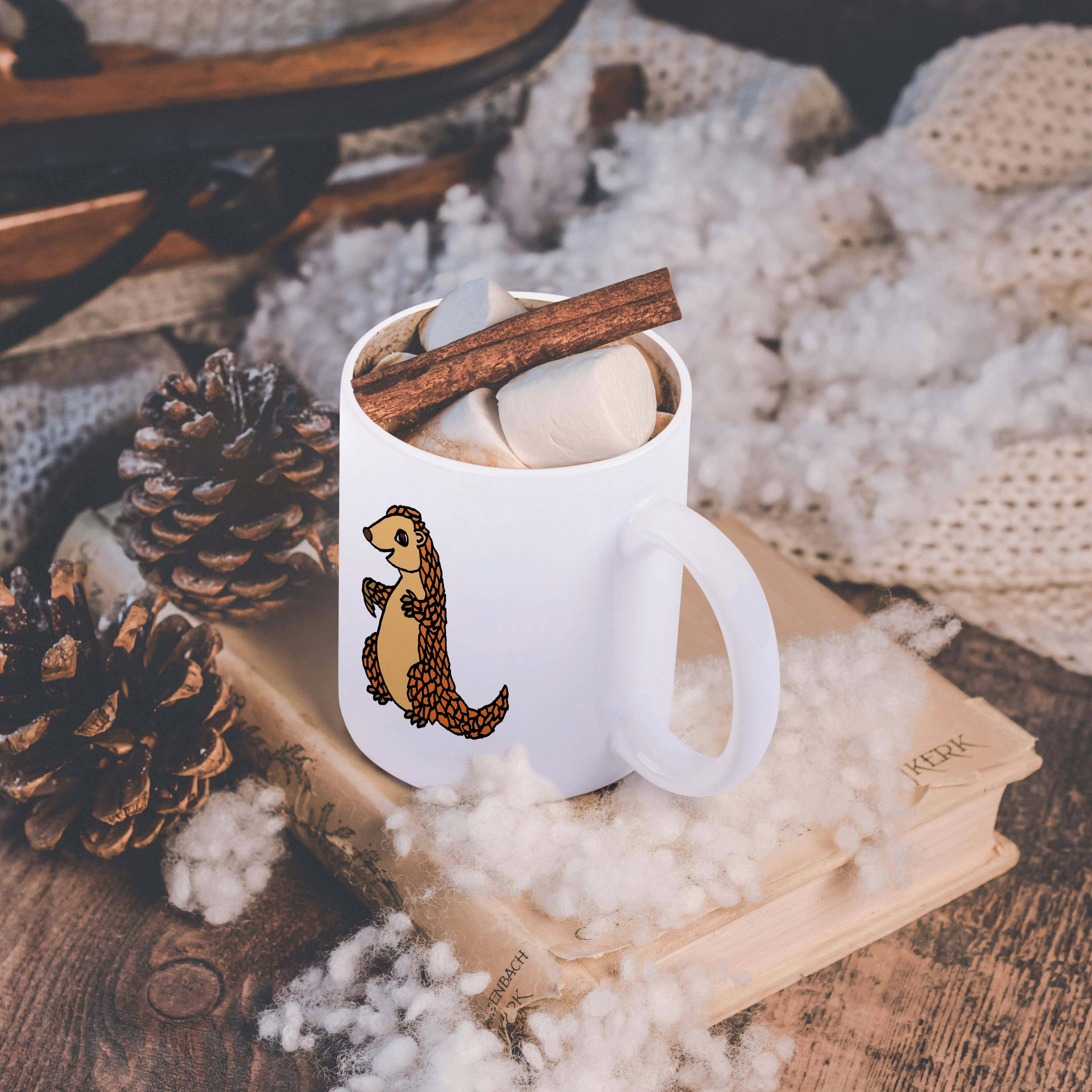 3dRose - Wholesale Coffee Mug - 3dRose, Cute Funny Unique Pangolin Cartoon, Mug11