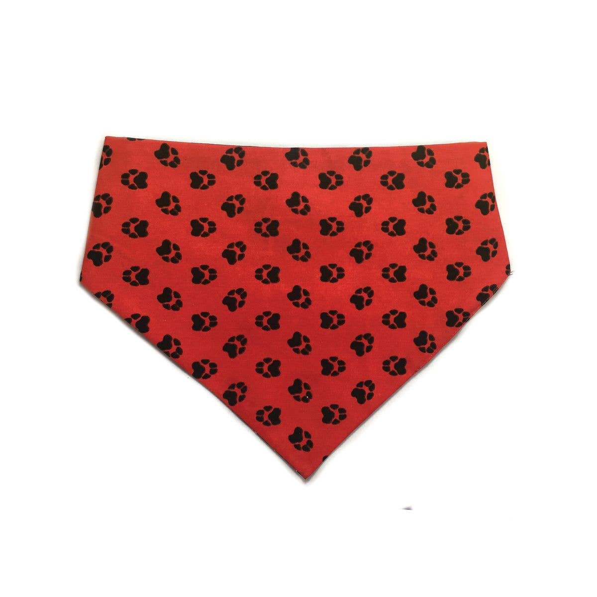 Uptown Pups – Großhandel Haustier-Bandana – Hund – Uptown Pups Reversible Bandana - Rot und Schwarz1