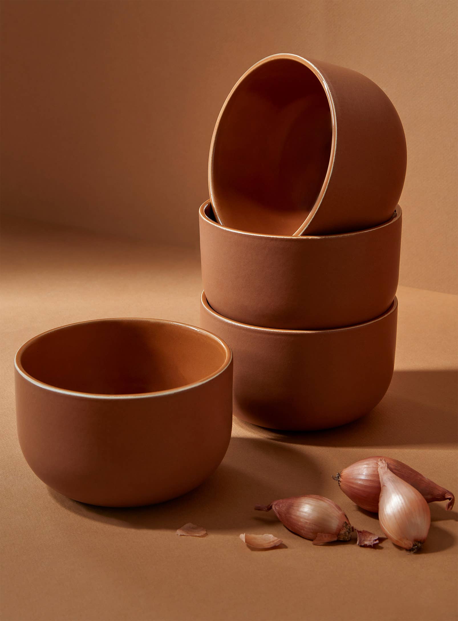 GHARYAN Stoneware & Olive Wood Tableware | Canada - Vente Bol - Bol à dîner en grès fait main | Youlha 25 oz3