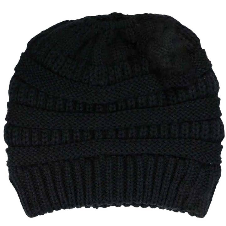 Solid Classic C.C Beanie Tail for wholesale by Madeline Love