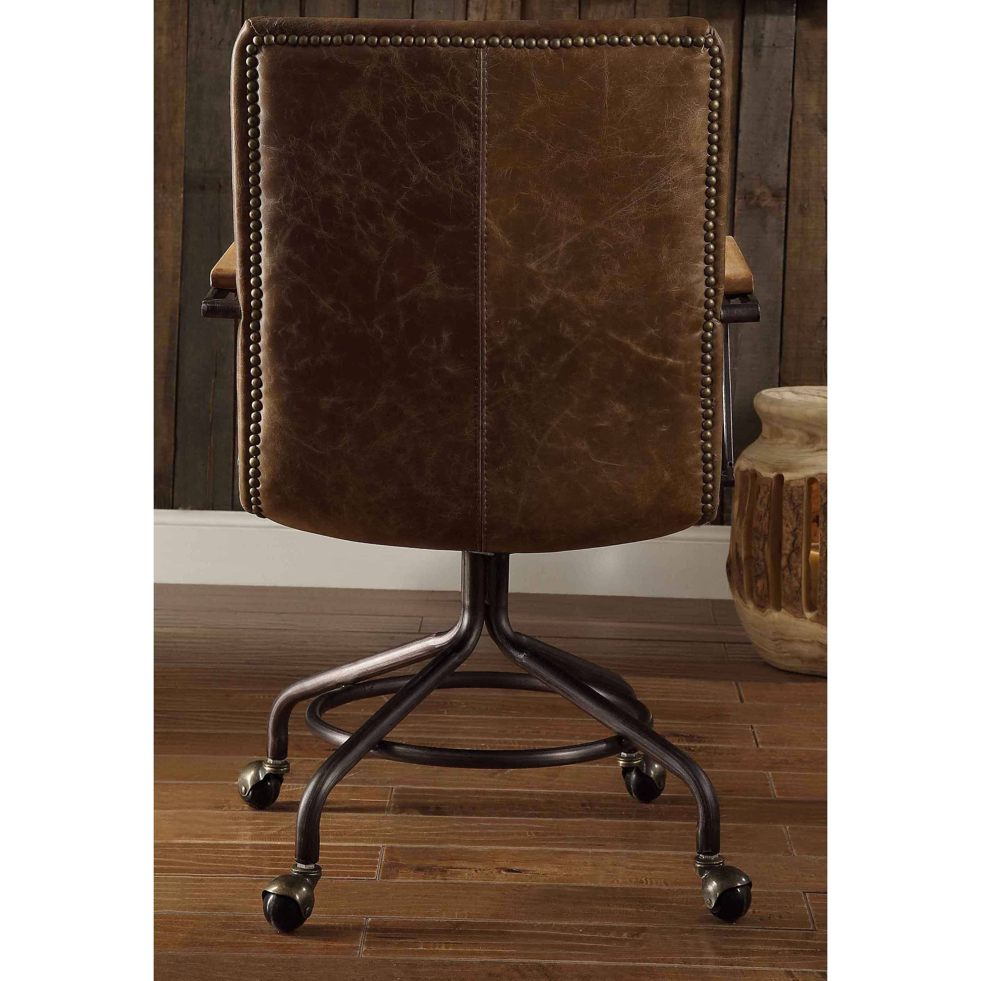 Acme Furniture Industry, Inc. - Wholesale Chair - Harith II Swivel Office Chair, Vintage Whiskey4