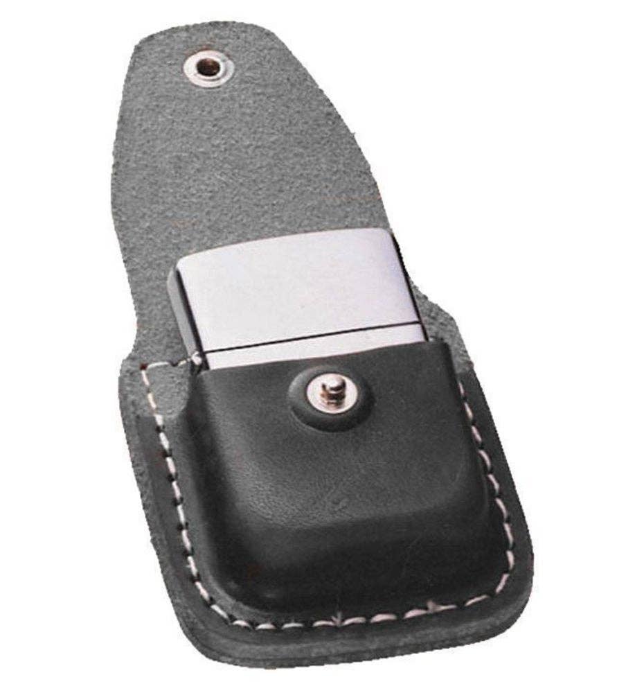 Benhalex - Wholesale Lighter - Zippo Black Leather Pouch for Lighters2