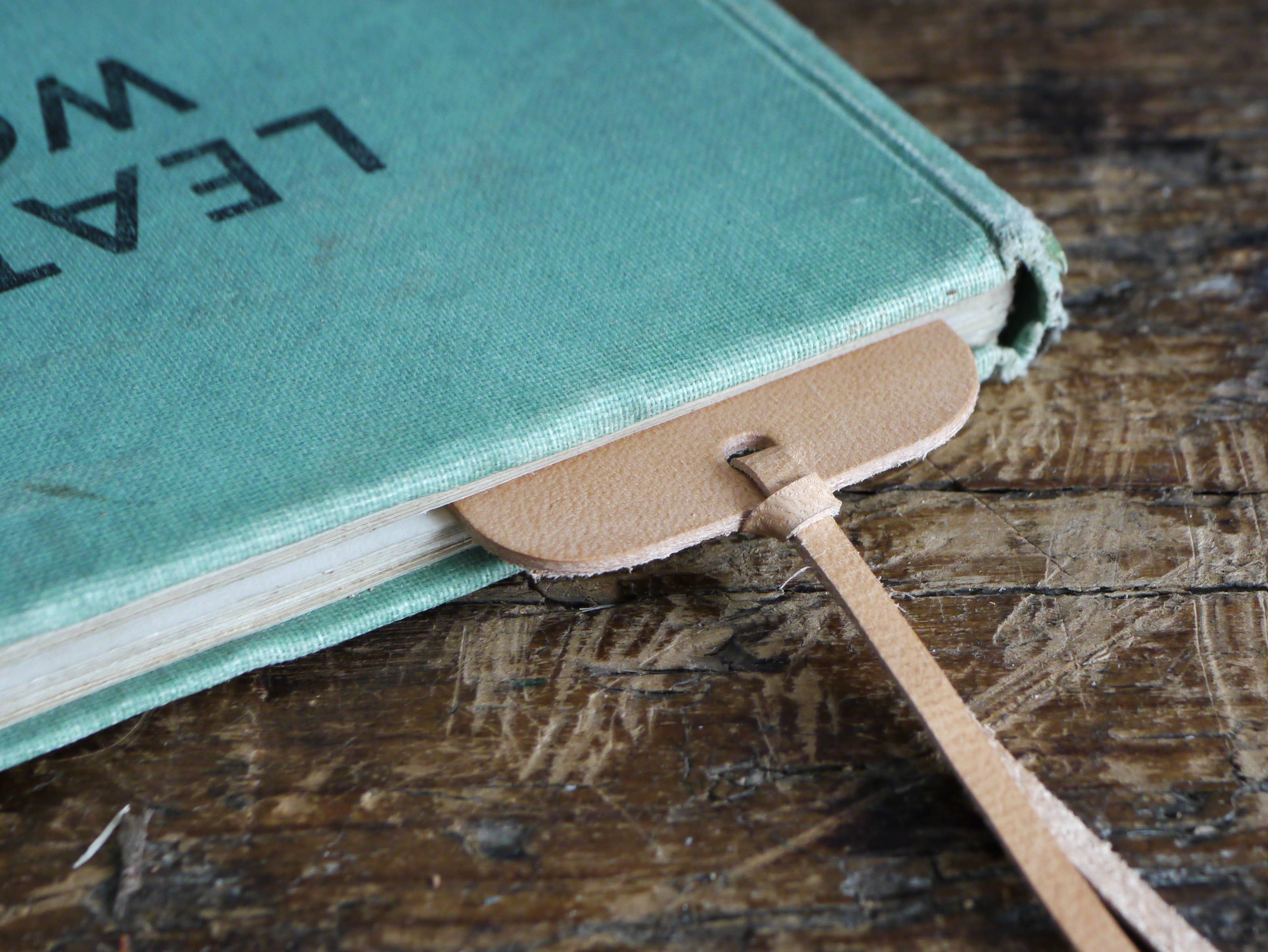 Kingsley Leather - Wholesale Bookmark - Natural Leather Bookmark4