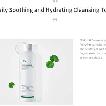 Palace Beauty Galleria - Wholesale Facial Toner - Dr.G Red Blemish soothing Toner 200ml