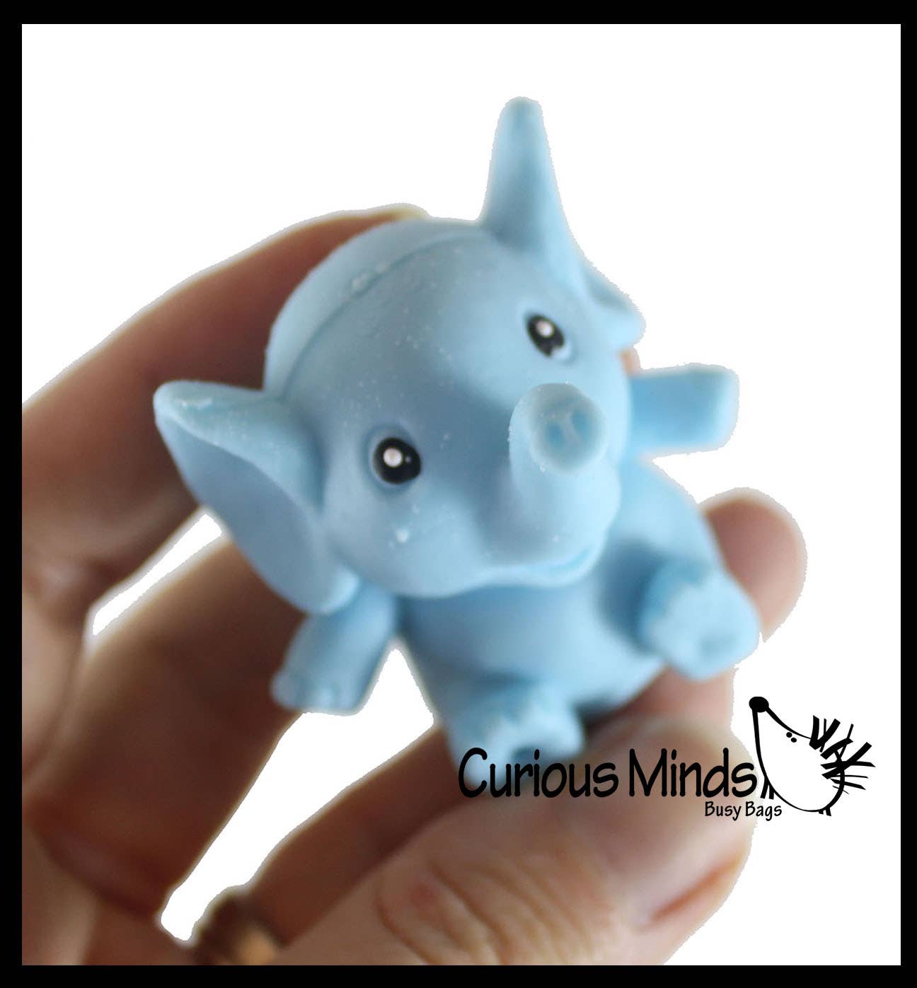 Curious Minds Toys - Wholesale Squishy Toy - Kids & Baby - 1 Small Sand Animals  - Sand Filled Squishy -  Moldable Sens3