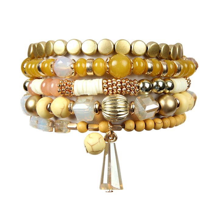 MYS Wholesale Inc - Wholesale Jewelry Set - Multibeads Stretch Bracelet22