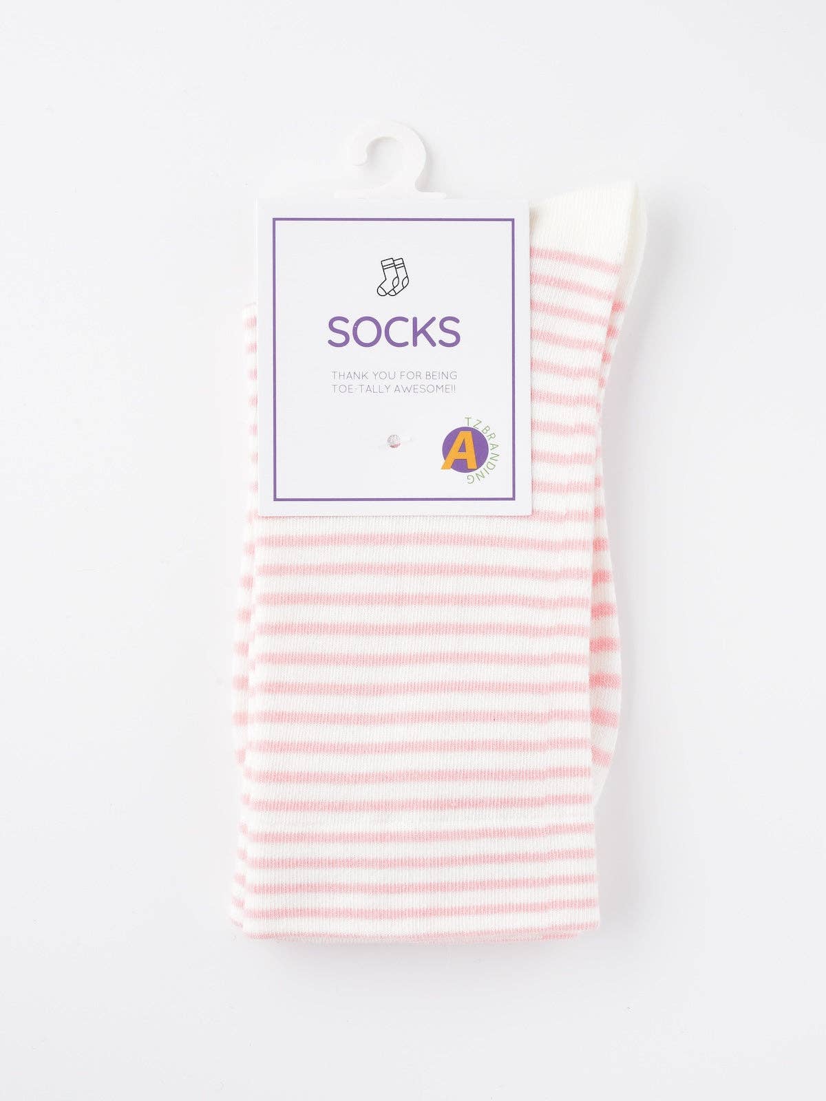 Funkyrel® Atzbranding Limited - Wholesale Sokken - Dames - Rufia - Kleurrijke Gestreepte Sokken tot Halverwege de Kuit1