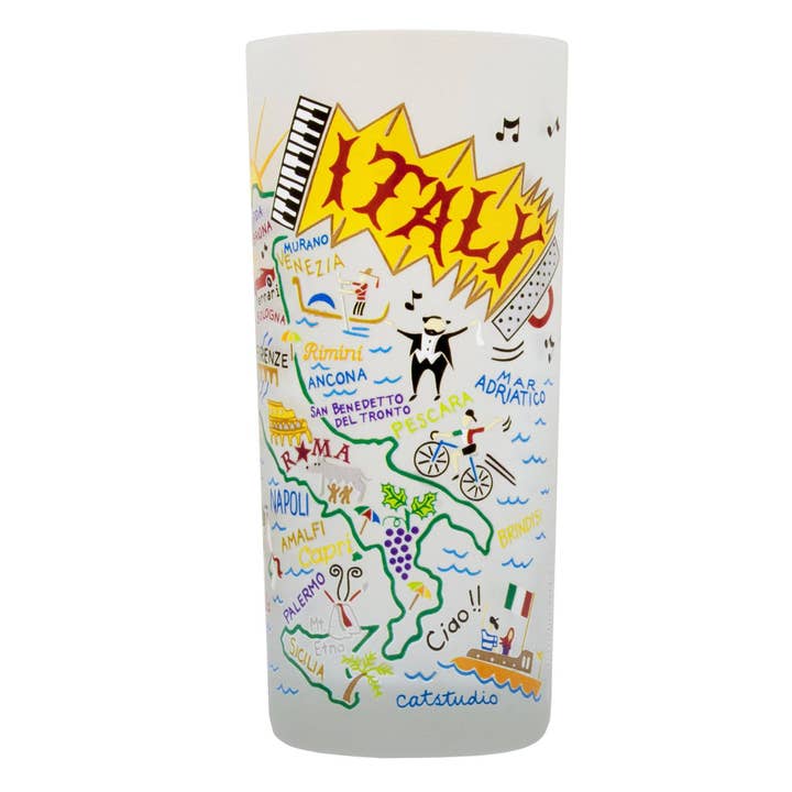 Italy Drinking Glass for wholesale by catstudio