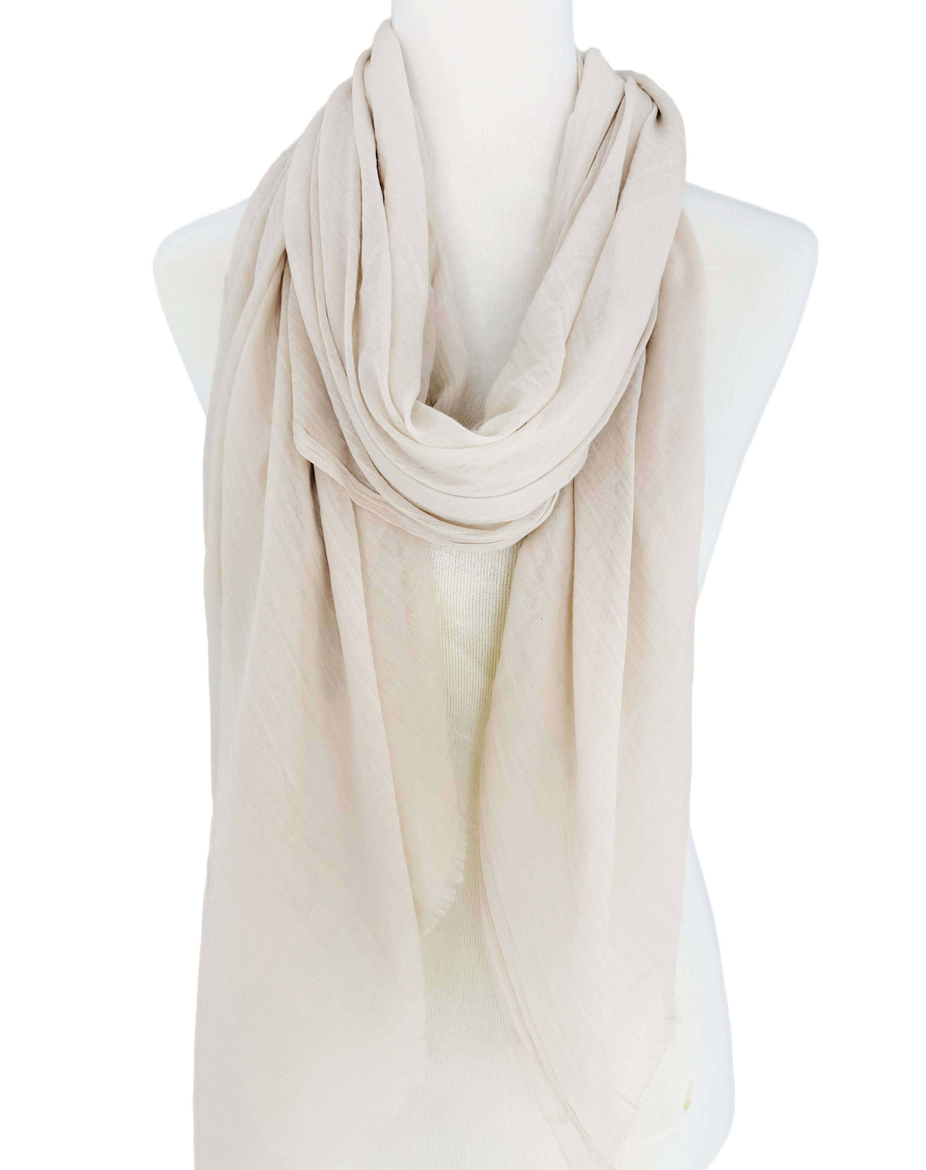 JC Sunny Fashion - Vente Écharpe – femme - Écharpe unie ultra douce - 21 couleurs7