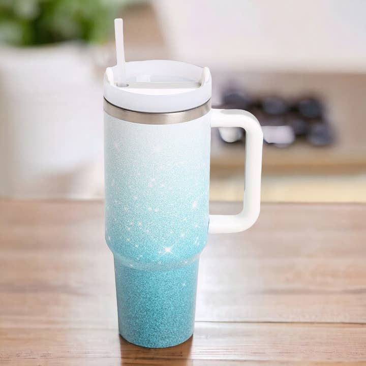 Sensibling Corp. - Wholesale Insulated mug/tumbler - Gradient 40oz Double Wall Stainless Steel Tumbler With Handle5