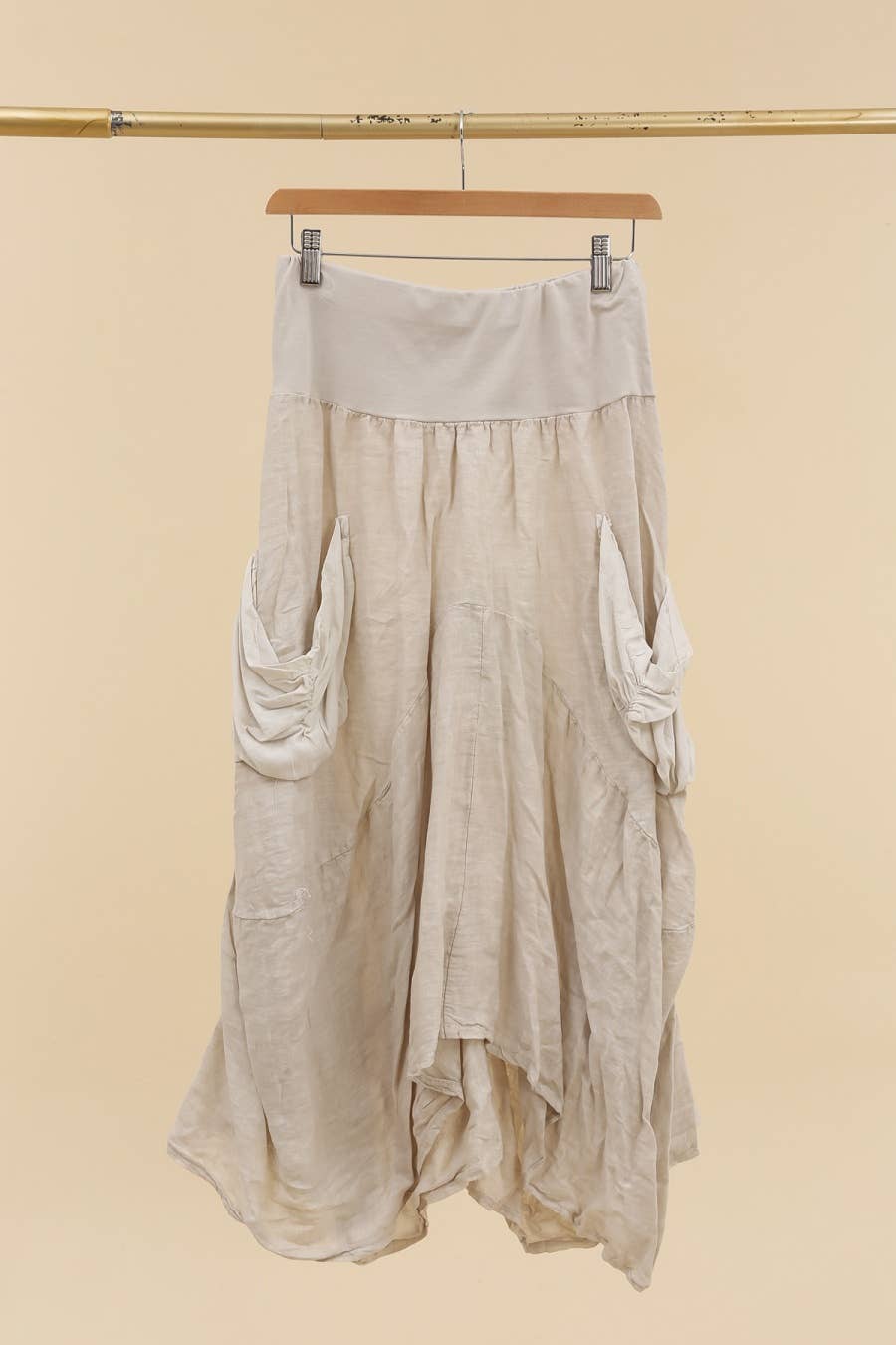 la maison des fibres naturelles – wholesale Kjol - Dam – Linnekjol i storlek One Size (US 12-16, UK 8-12, EU 40-44)4