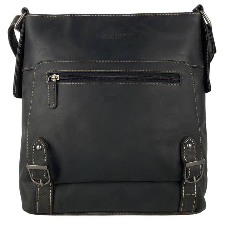 Arrigo – Großhandel Schultertasche – Unisex – Arrigo Unisex-Schultertasche aus Büffelleder, 3 Farben22