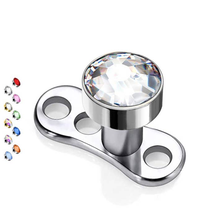 Dermal Anchor Crystal - PZ-003 for wholesale by Awaken