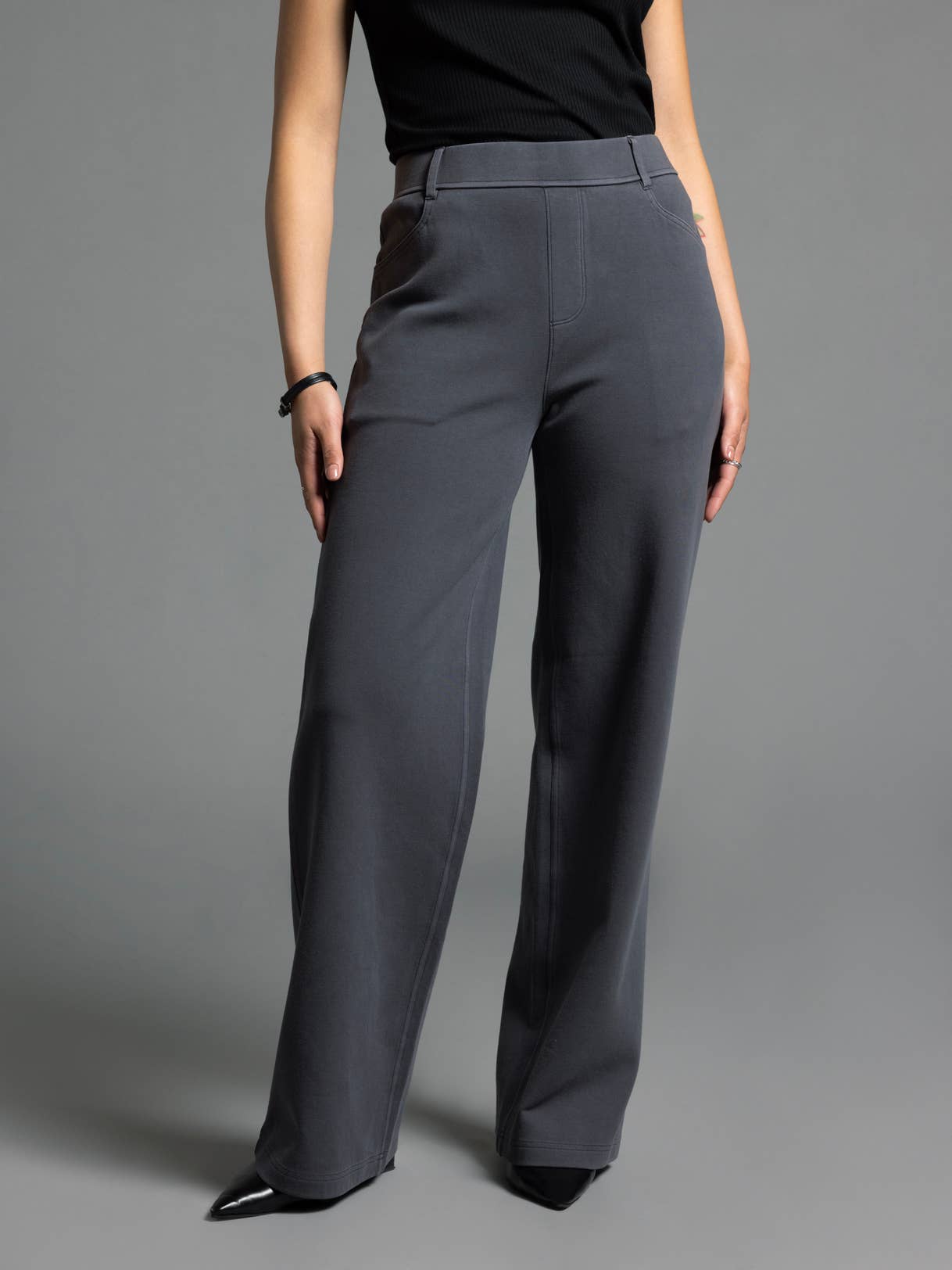 Weekend Los Angeles - Wholesale Pants - Women's - Elastic Waistband Relaxed Pants - GENEVIEVE PANTS0