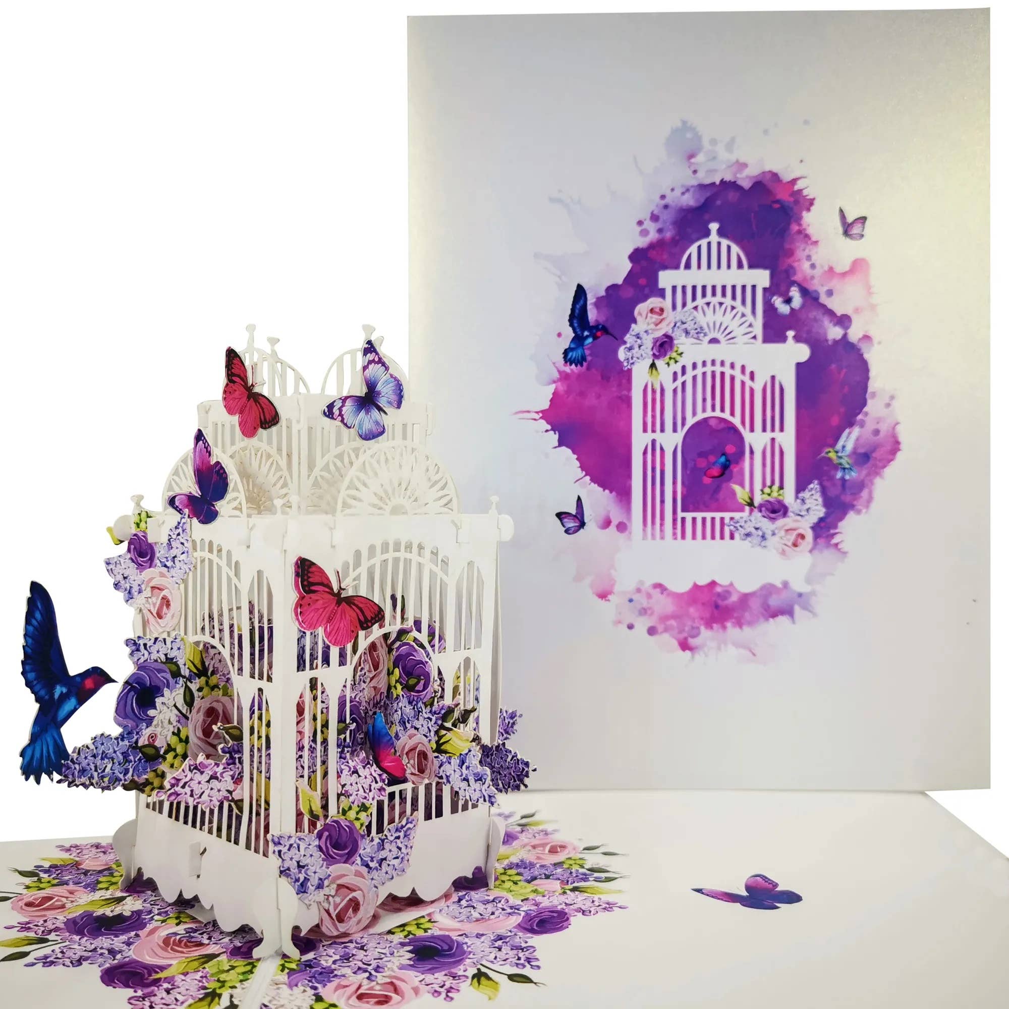 Wonder Paper Art - Wholesale Everyday Greeting Card - Butterflies 3D Card1