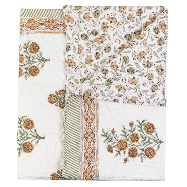Marigold Quilt for wholesale by Sullivan & Phenix