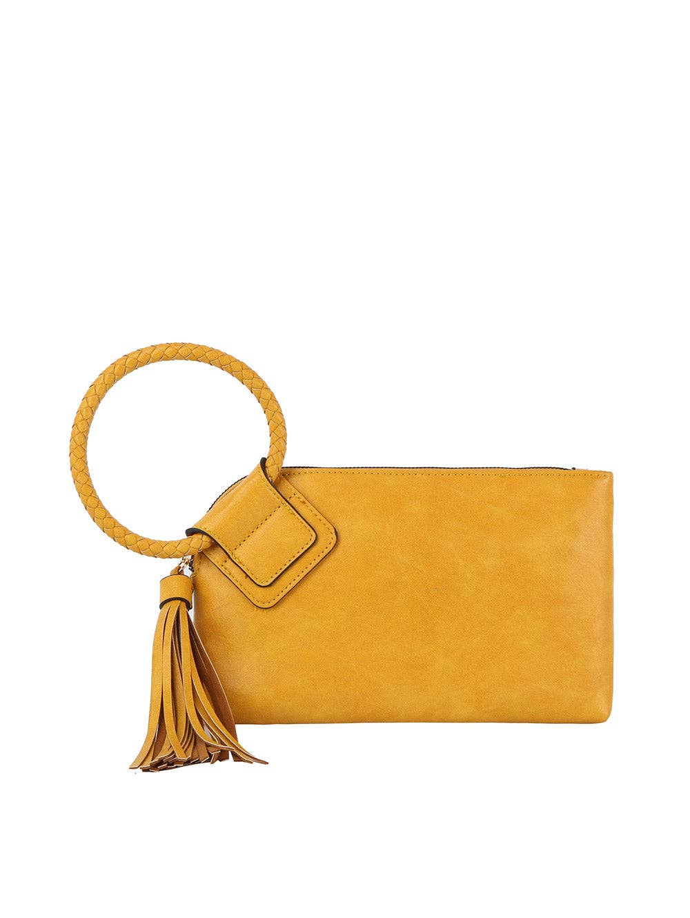 Handbag Factory Corp - Wholesale Clutch Bag - Women's - Braided Ring Handle Wristlet Clutch12