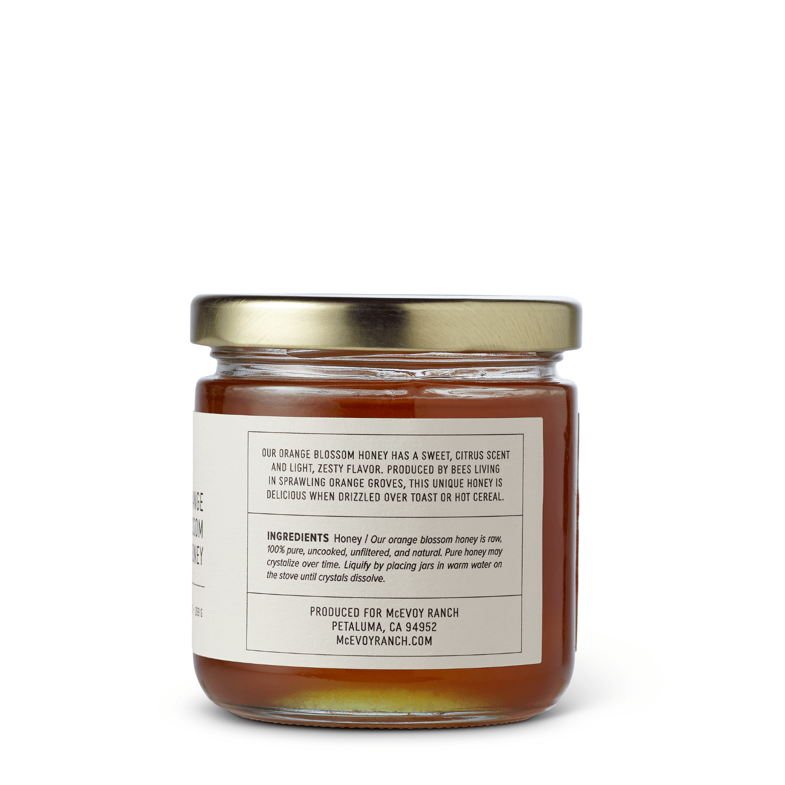 McEvoy Ranch - Wholesale Honey - Orange Blossom Honey2