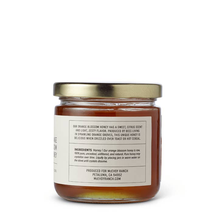 McEvoy Ranch - Wholesale Honey - Orange Blossom Honey2