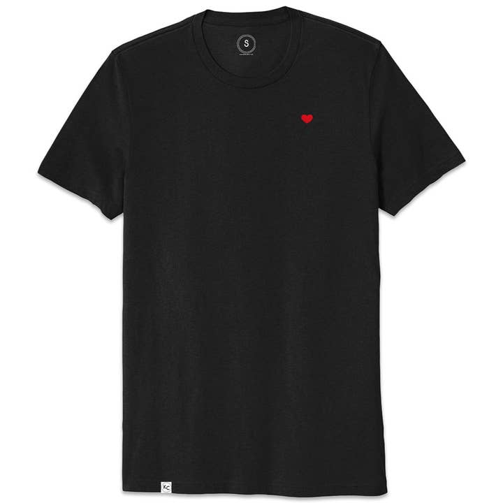 The Simple Heart Organic Tee for wholesale by Kind Cotton