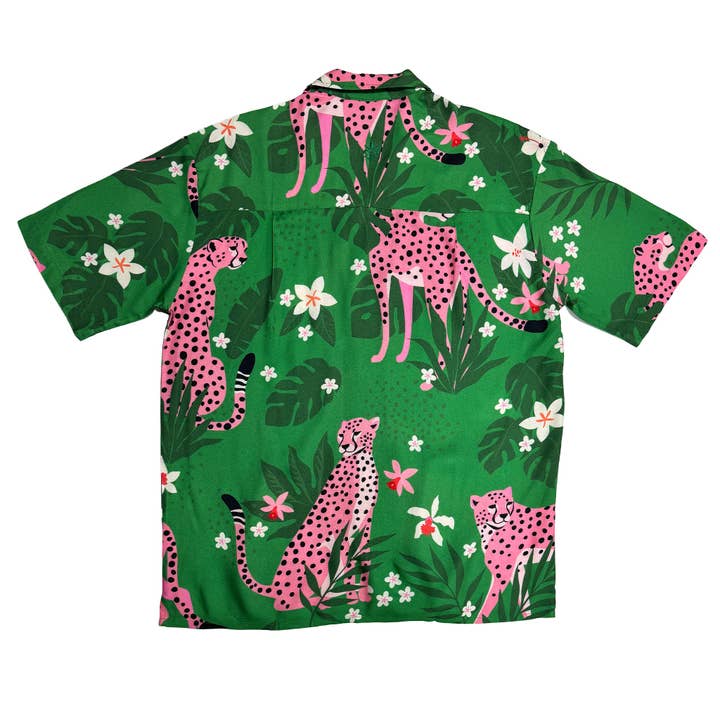 Virgoan Wish LLC - Wholesale Button Down Shirt - Men's - Leppard | Men's Short-Sleeved Shirt | Available in Europe2