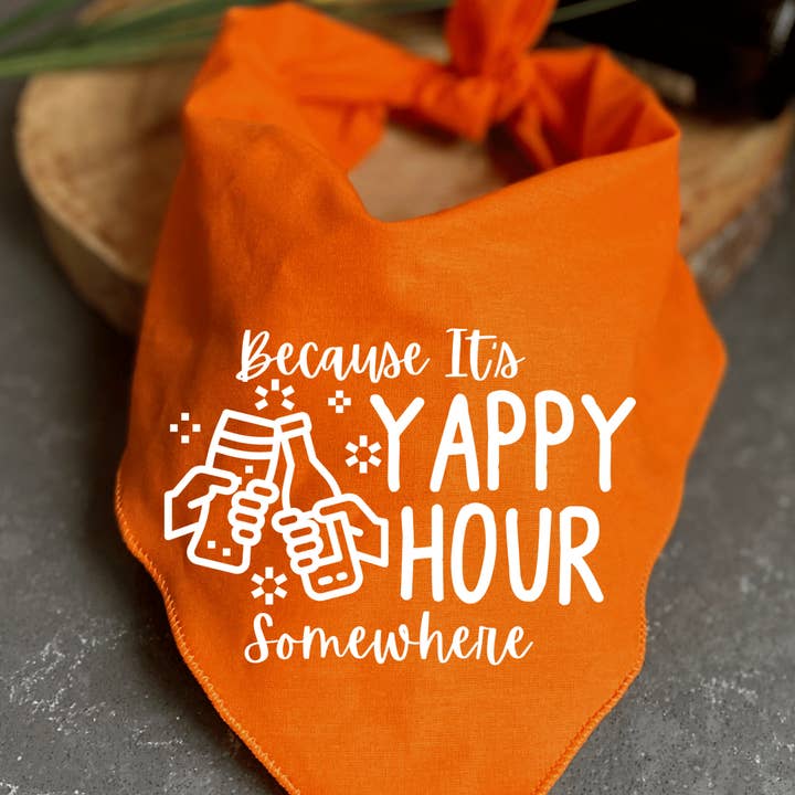 Craft Beer Pet Gear - Wholesale Pet bandana – Dog - Yappy Hour Pet Bandana2