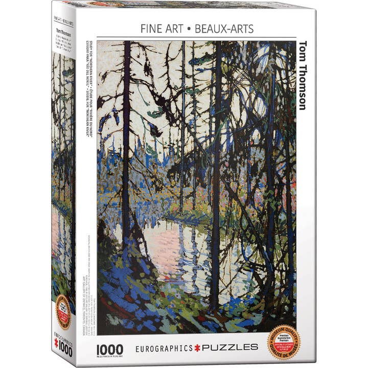Étude pour Northern River pour la vente par Eurographics Puzzles Canada