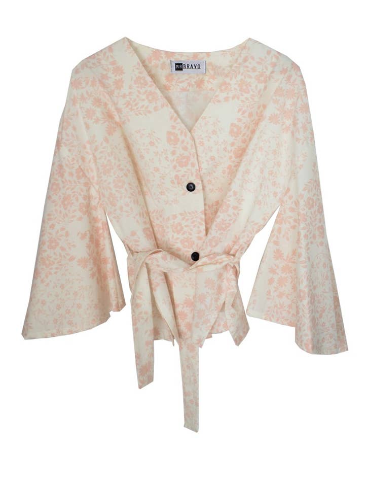 Jas Edith - Bloemkoraal voor wholesale door M.R BRAVO