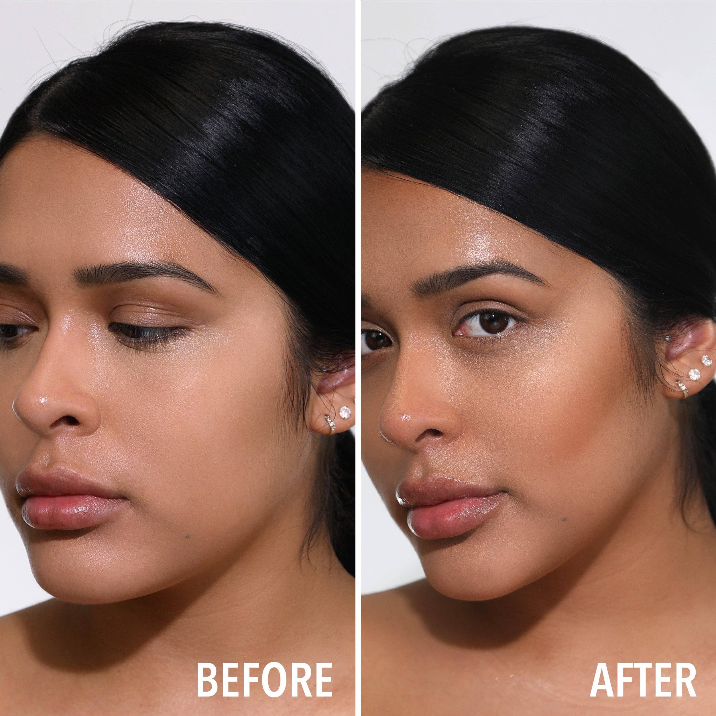 Moira Cosmetics - Wholesale Makeup Highlighter - Sculpt & Glow Duo Stick (400, Glowing Up!)2